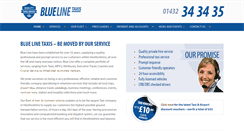 Desktop Screenshot of blueline-taxis.co.uk