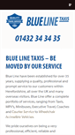 Mobile Screenshot of blueline-taxis.co.uk